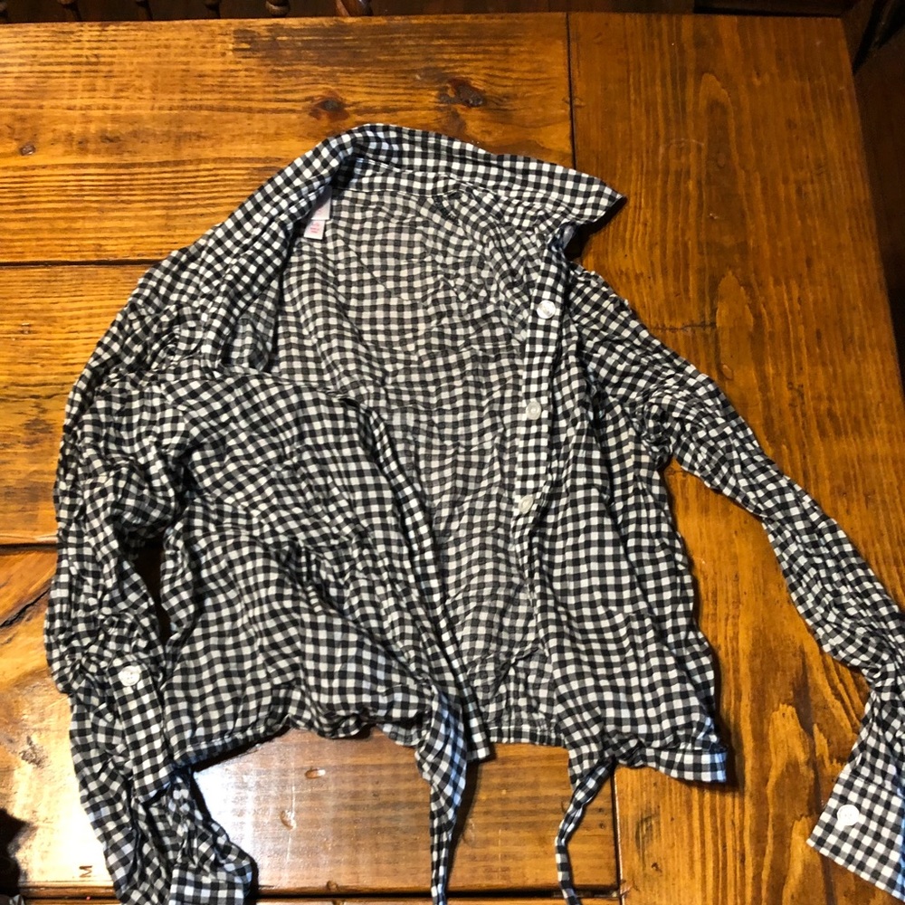 Black and white flannel